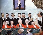James Ensor The Wise judges Spain oil painting artist